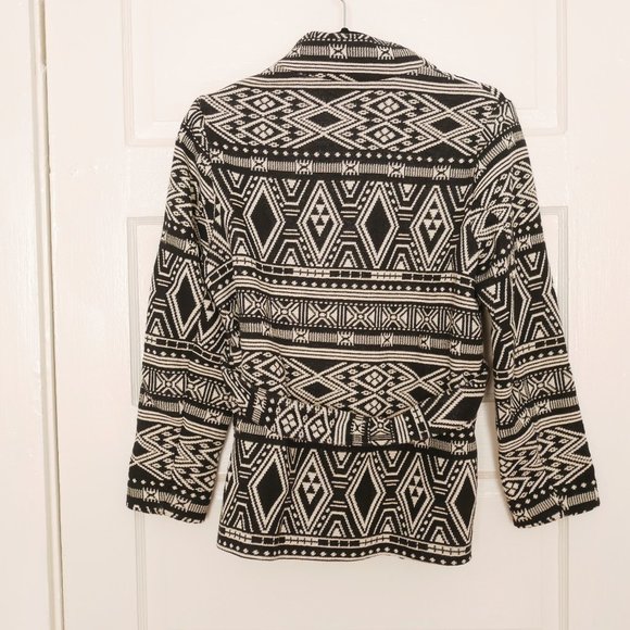 H&M Geometrical Southwest Inspired Jacket - Robe - Picture 2 of 4